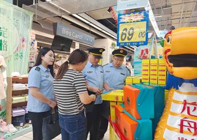 淮北市市場監督管理局扎實開展端午節食品安全專項檢查